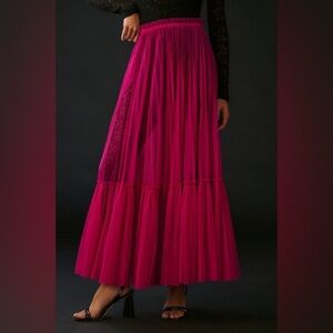 ‼️RARE‼️🎸GEISHA DESIGNS🎸🔥NWT🔥Sheer Tulle Skirt—XS